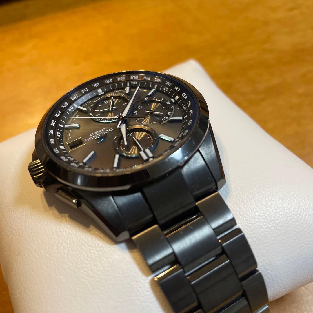 OCEANUS オシアナスソーラー電波　ブラックOCW-T2600B-1AJF