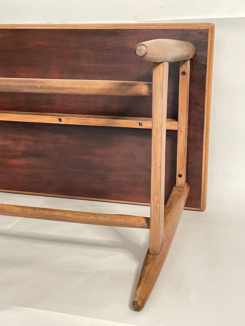 【アンティーク】　コーヒーテーブル　ブラウン　木製