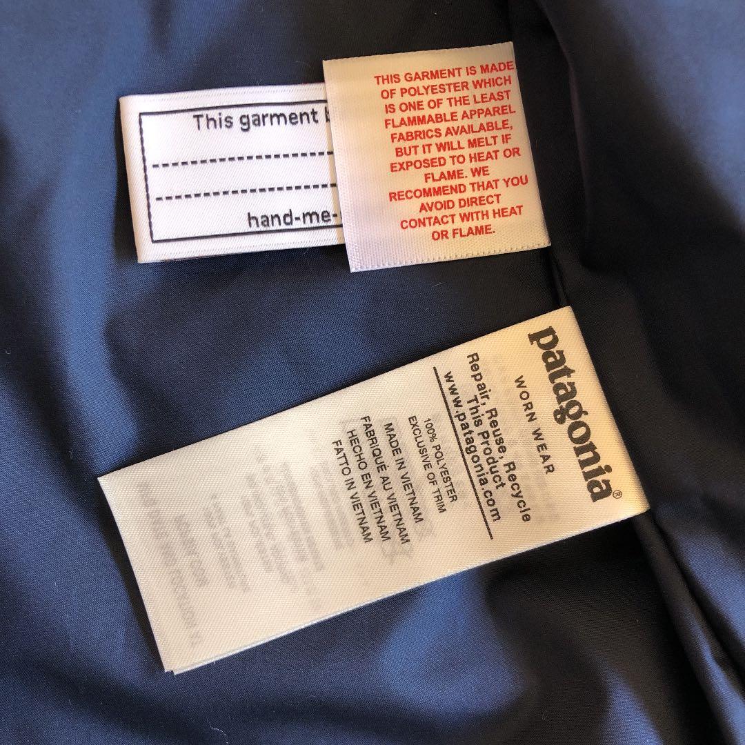 パタゴニア　完売品　 ボアベスト　レトロＸ　ネイビー　2T 90cm