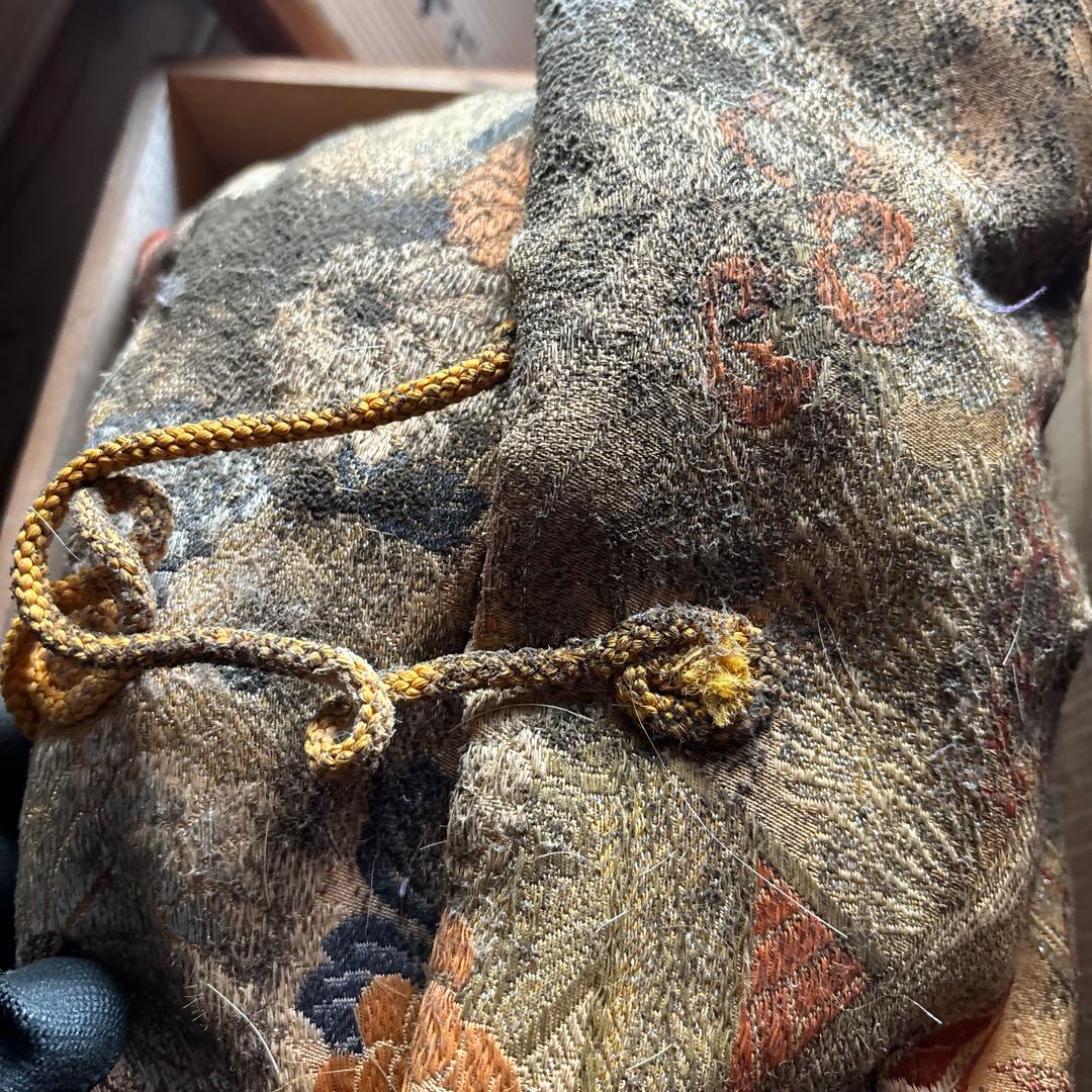 能面 黒式尉 深野陽舟 作 陽柳会会員 箱書きあり 翁面