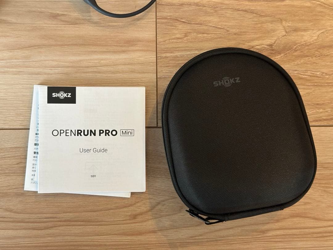 美品　SHOKZ OPENRUN PRO Mini 骨伝導イヤホン