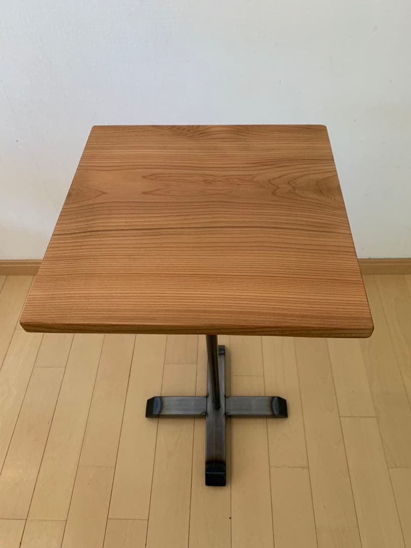 アイアン製サイドテーブル/インダストリアル/アンティーク/1点物