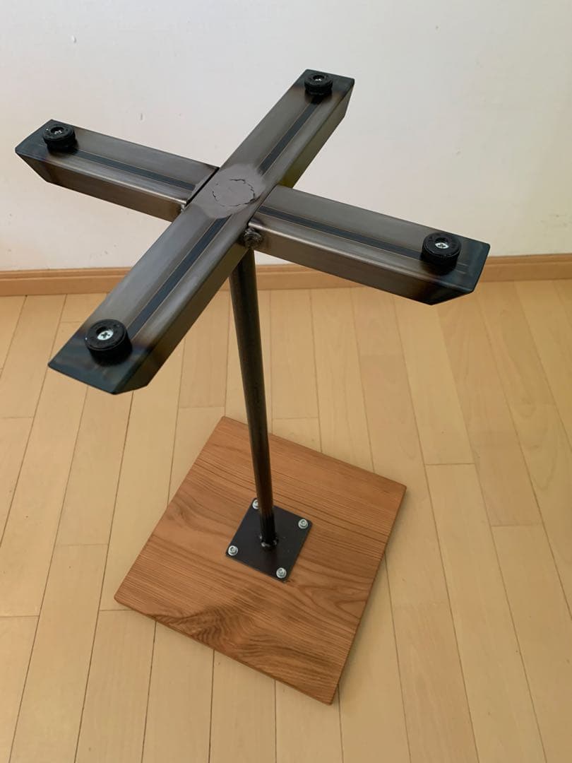 アイアン製サイドテーブル/インダストリアル/アンティーク/1点物