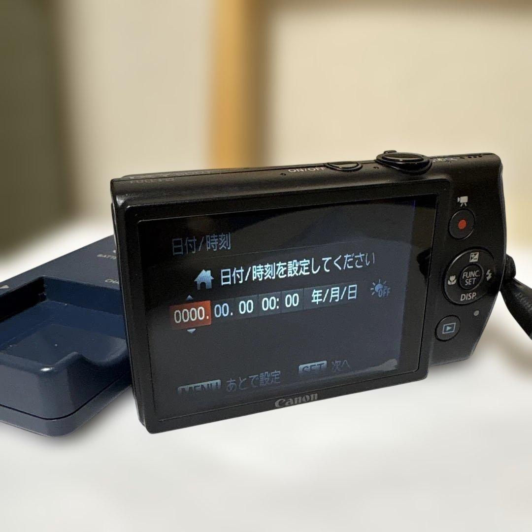 デジタルカメラ　Canon IXY キャノン　イクシー　600F ブラック　黒