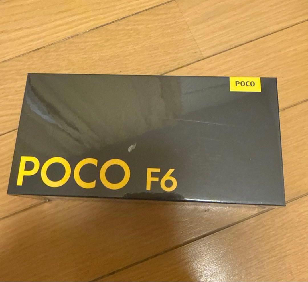 携帯電話本体 POCO F6 Titanium Color 8GB/256GB