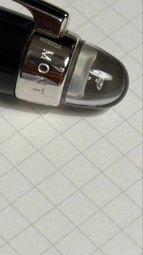 値下げ　モンブラン 100周年記念モデルスターウォーカー　ダイヤモンド万年筆 F