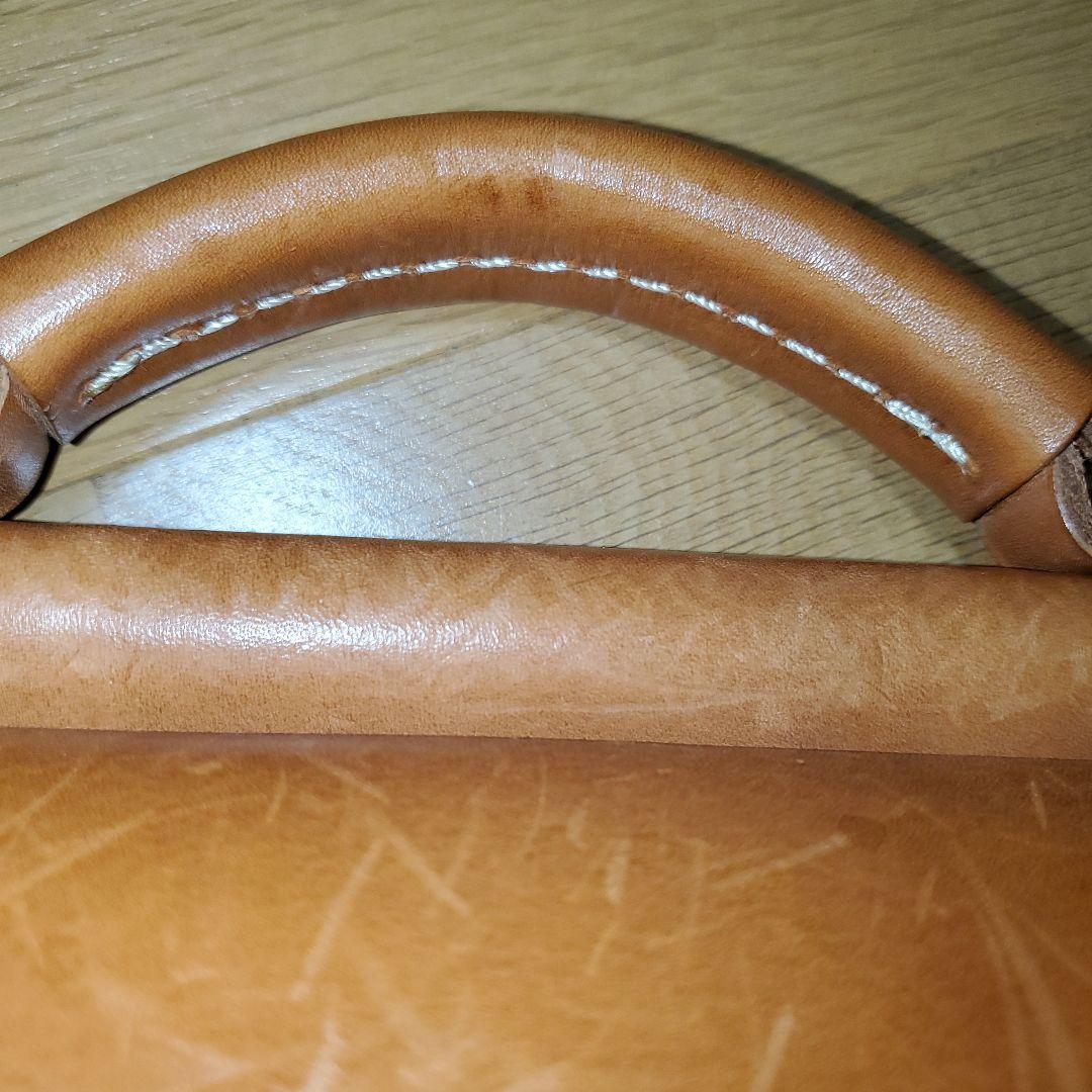 HERZ　棒屋根かぶせバッグ　本革　3wayバッグ