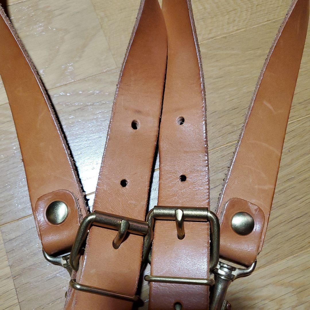 HERZ　棒屋根かぶせバッグ　本革　3wayバッグ