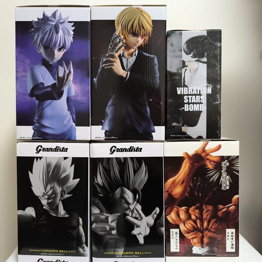 BOMB Grandista キルア クラピカ 範馬勇次郎 魔人ベジータサイバー