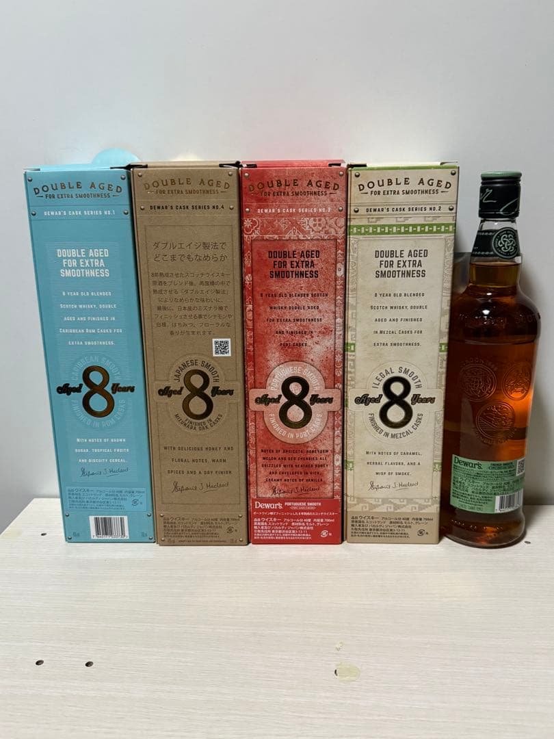 Dewar's 8年熟成ウイスキー 5本セット