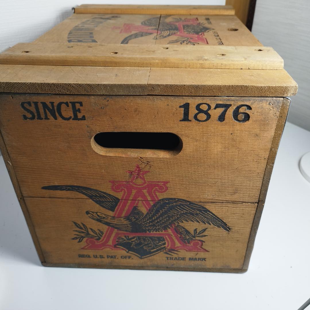 Budweiser バドワイザー 木箱 アンハイザーブッシュ Anhe II74