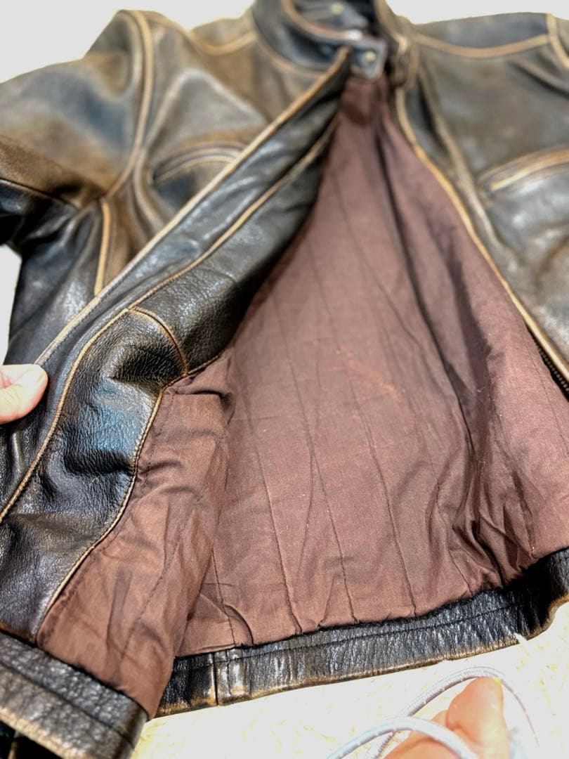 最終価格Wilsons Leather M.JULIAN ライダース