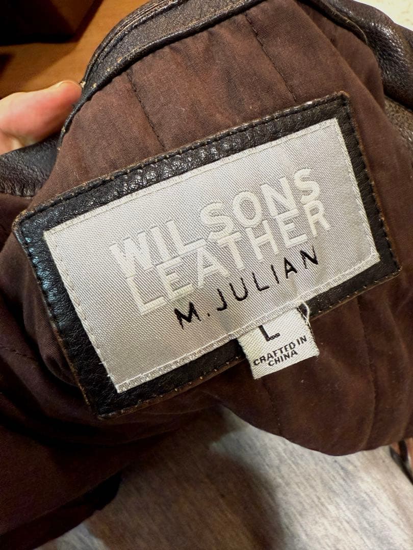 最終価格Wilsons Leather M.JULIAN ライダース
