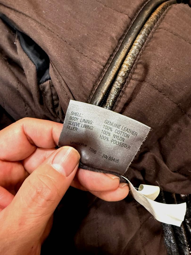 最終価格Wilsons Leather M.JULIAN ライダース