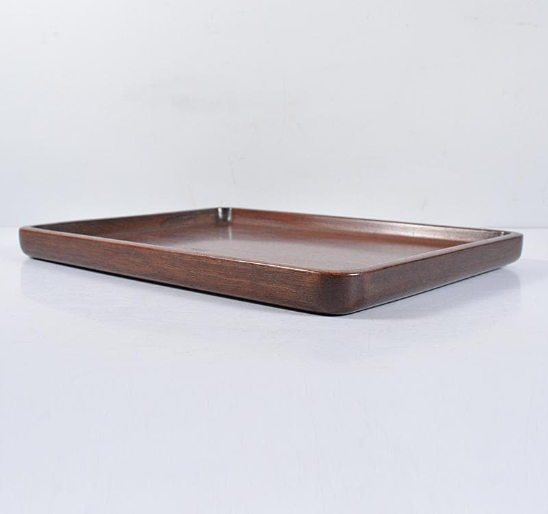 中国　唐木紫檀製　煎茶盆　香盆　V　R4671