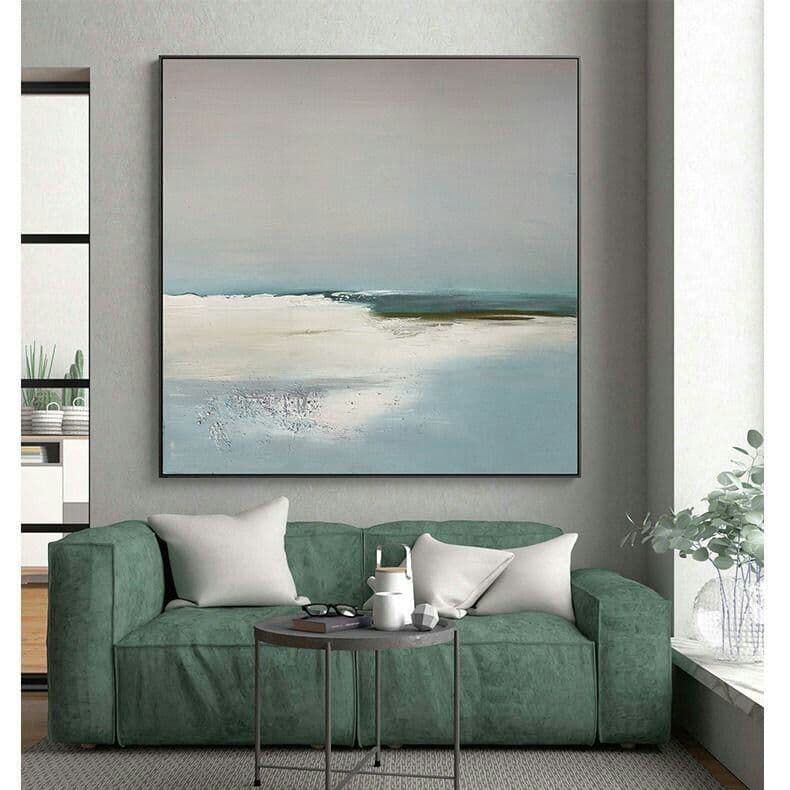 抽象油絵の客間装飾画レストラン北欧掛絵