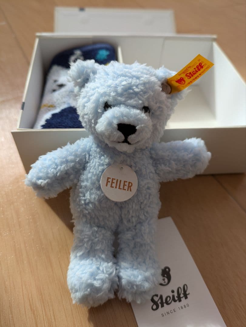 FEILER シュタイフコラボ　ぬいぐるみとタオルセット