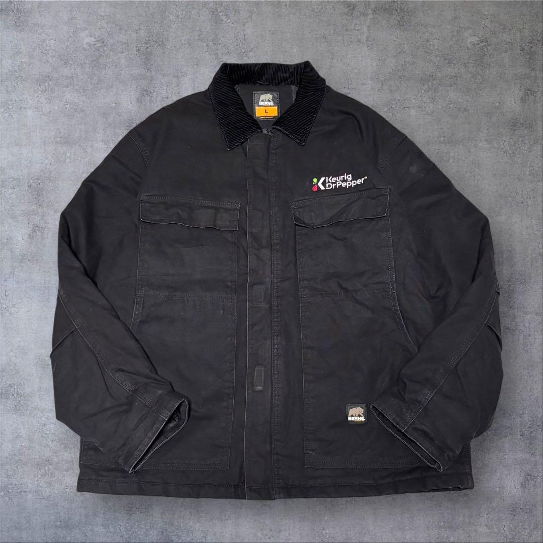 激レア 企業ロゴ Berne Workwear Keurig Dr Pepper
