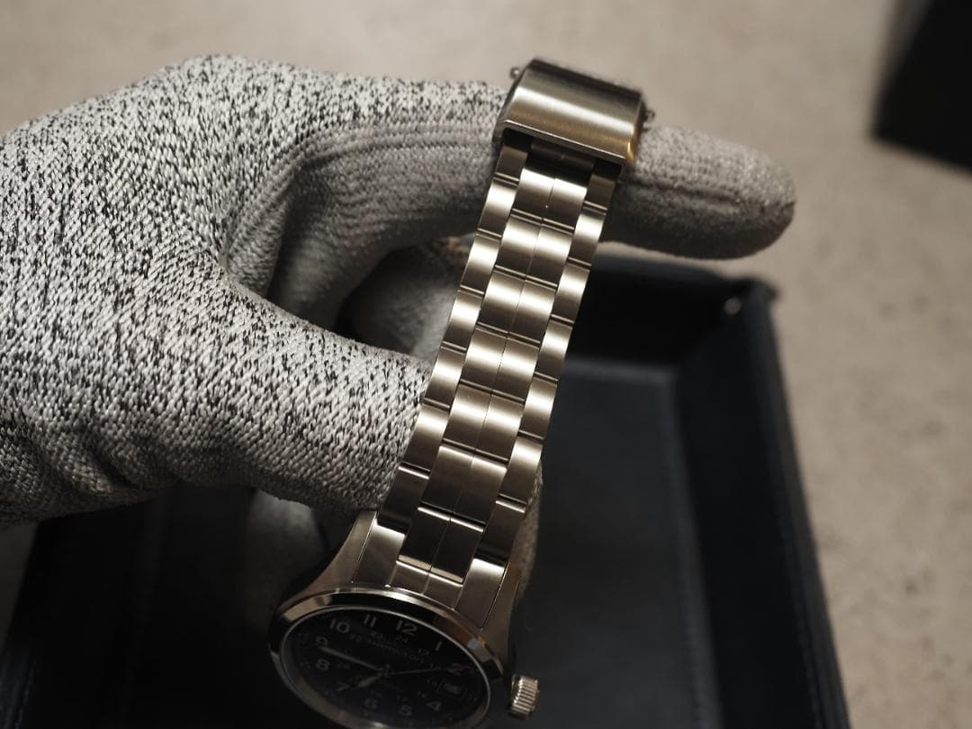 そまみち ハミルトン　カーキ フィールド Auto 38 mm