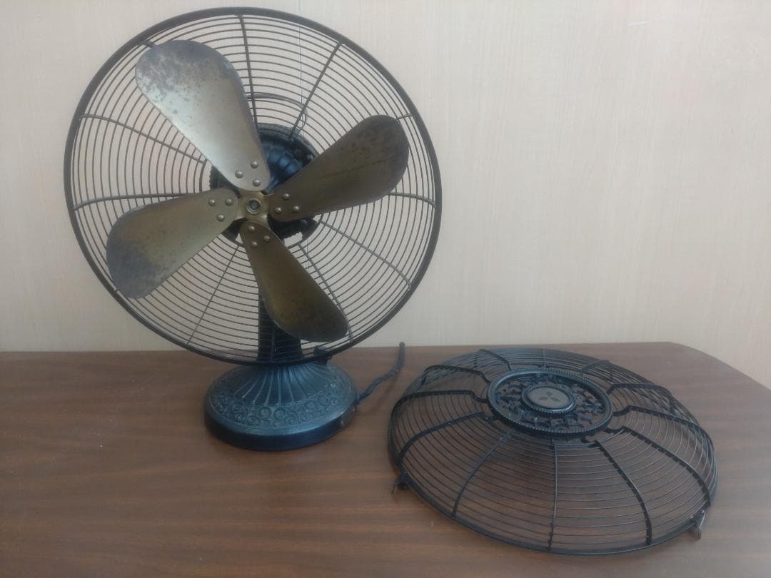 昭和レトロ　三菱電機製卓上扇風機　Z30-EB　50/60Hz　稼働品