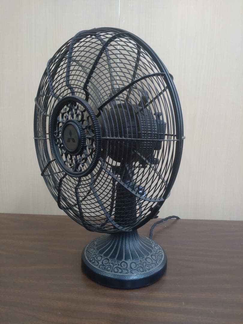 昭和レトロ　三菱電機製卓上扇風機　Z30-EB　50/60Hz　稼働品