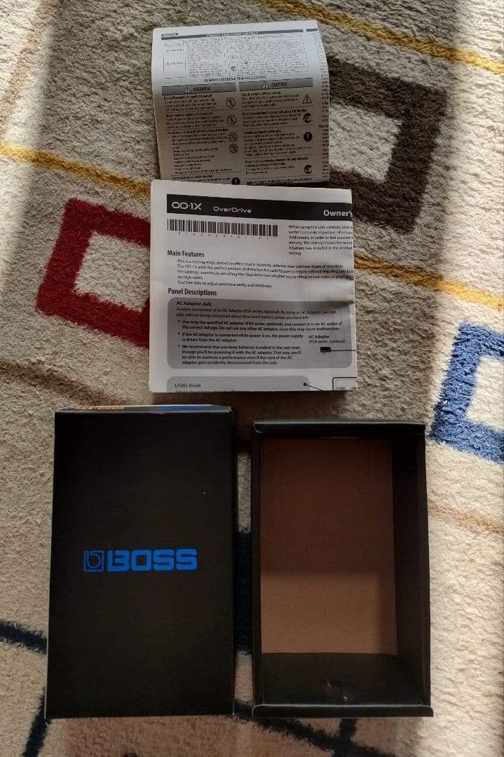 BOSS OD-1X オーバードライブペダル