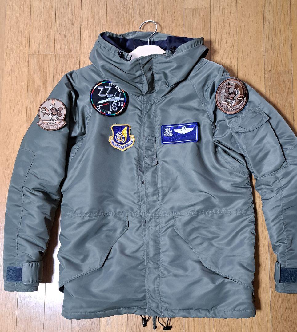 【値下げ】アメリカ空軍 嘉手納基地 PACAF 刺繍 パッチ