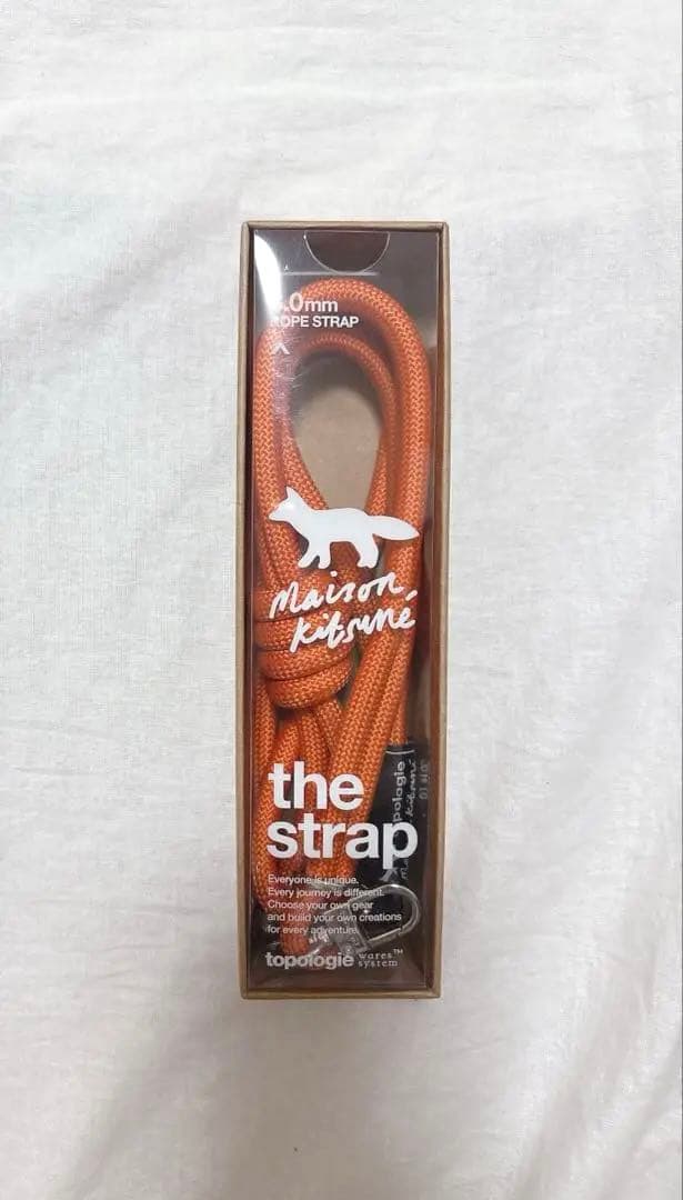 MAISONKITSUNE×TOPOLOGIE 8.0mm ROPESTRAP