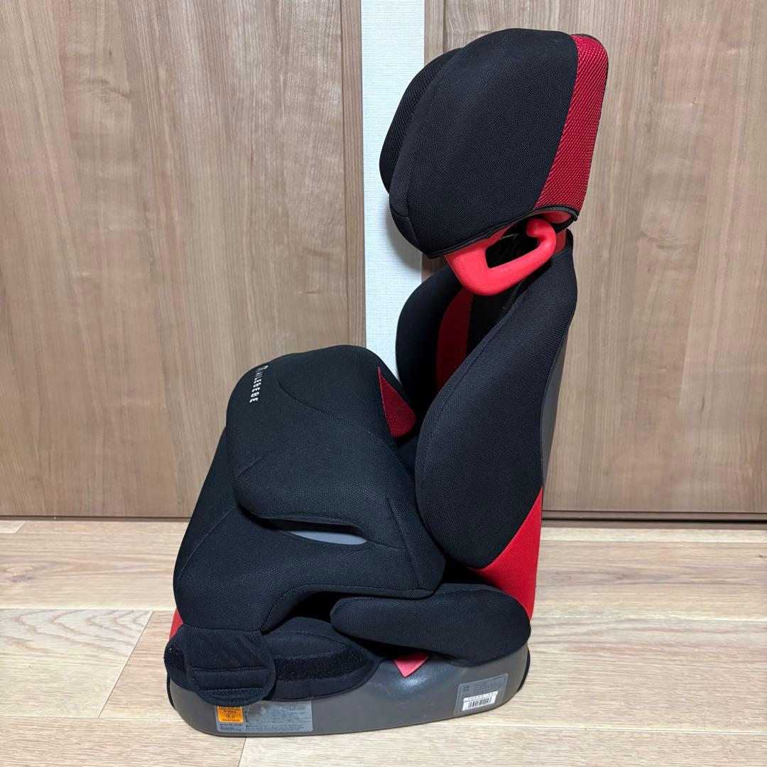 【美品・説明書付】エールべべ サラット3ステップクワトロST ジュニアシート