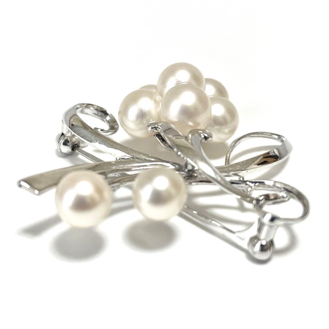美品✨皇室御用達 MIKIMOTO ミキモト アコヤ真珠 パール ブローチ