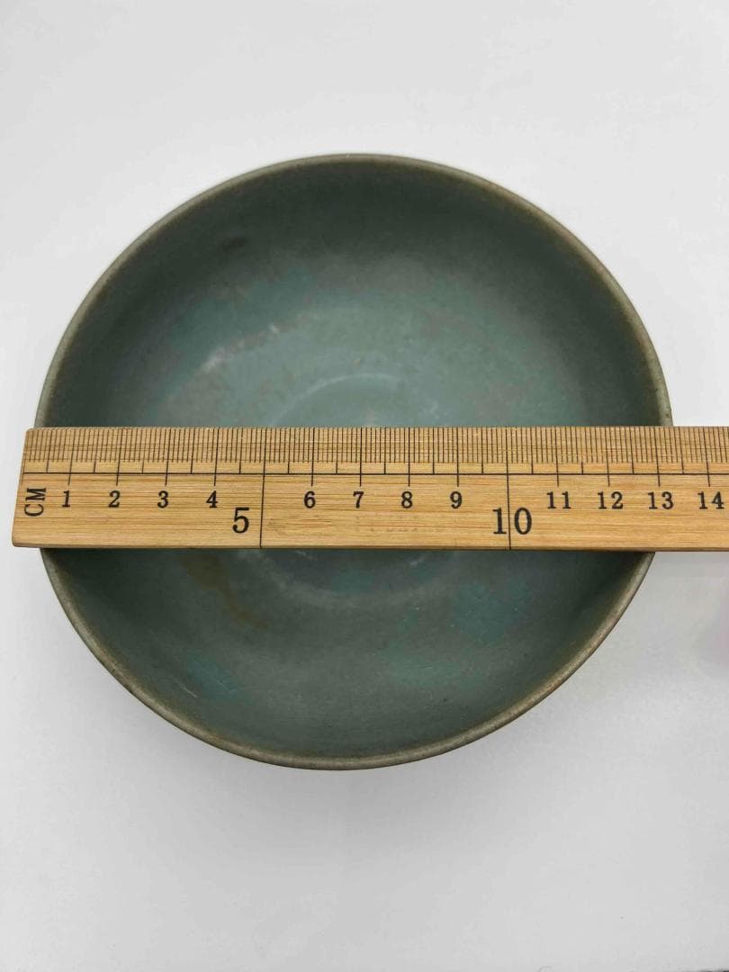 五代～北宋時代　青磁　汝官窯支釘洗　北方青磁　南宋官窯　支針焼き(C-69)