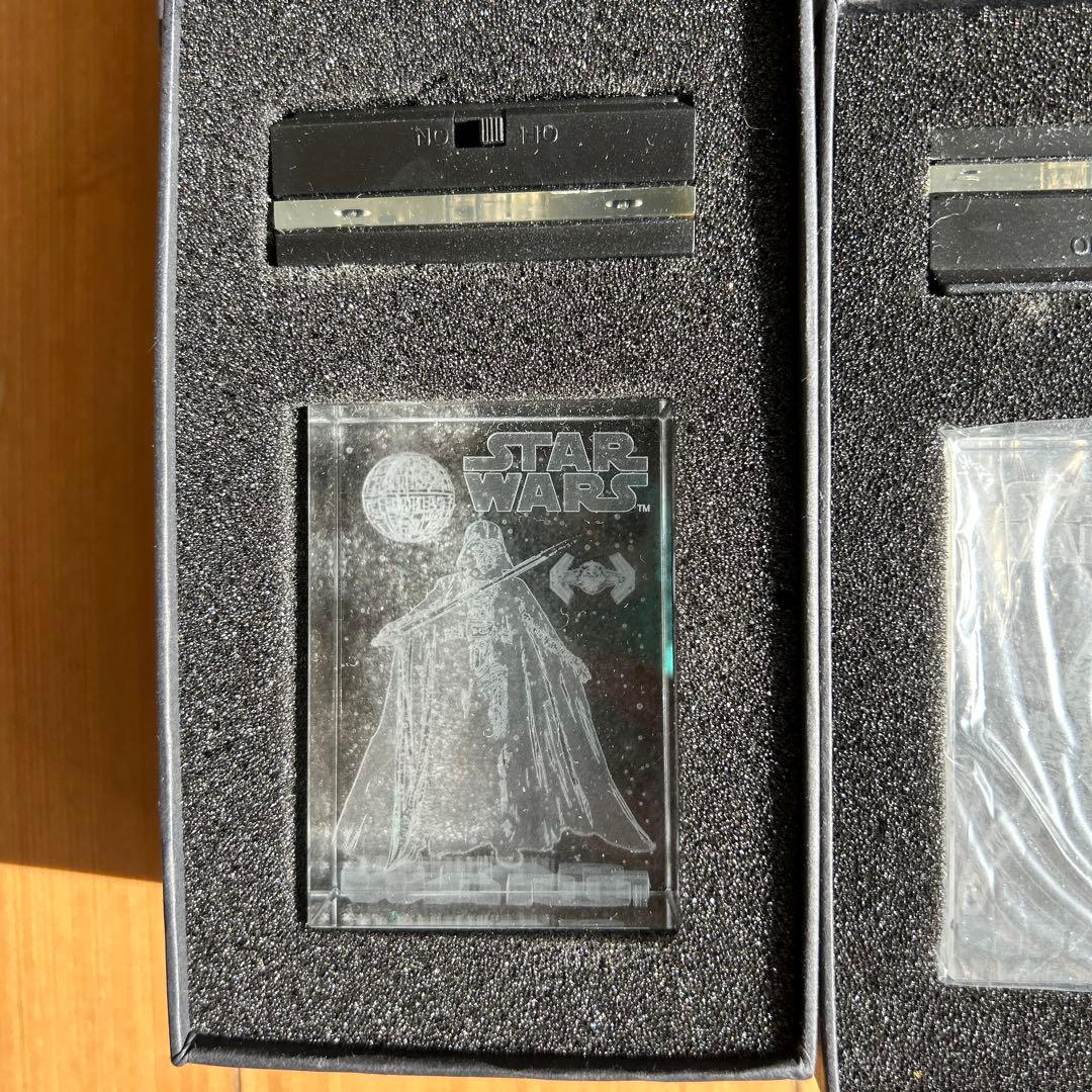 STAR WARS プレミアムLED台座付　クリスタルコレクションVol1