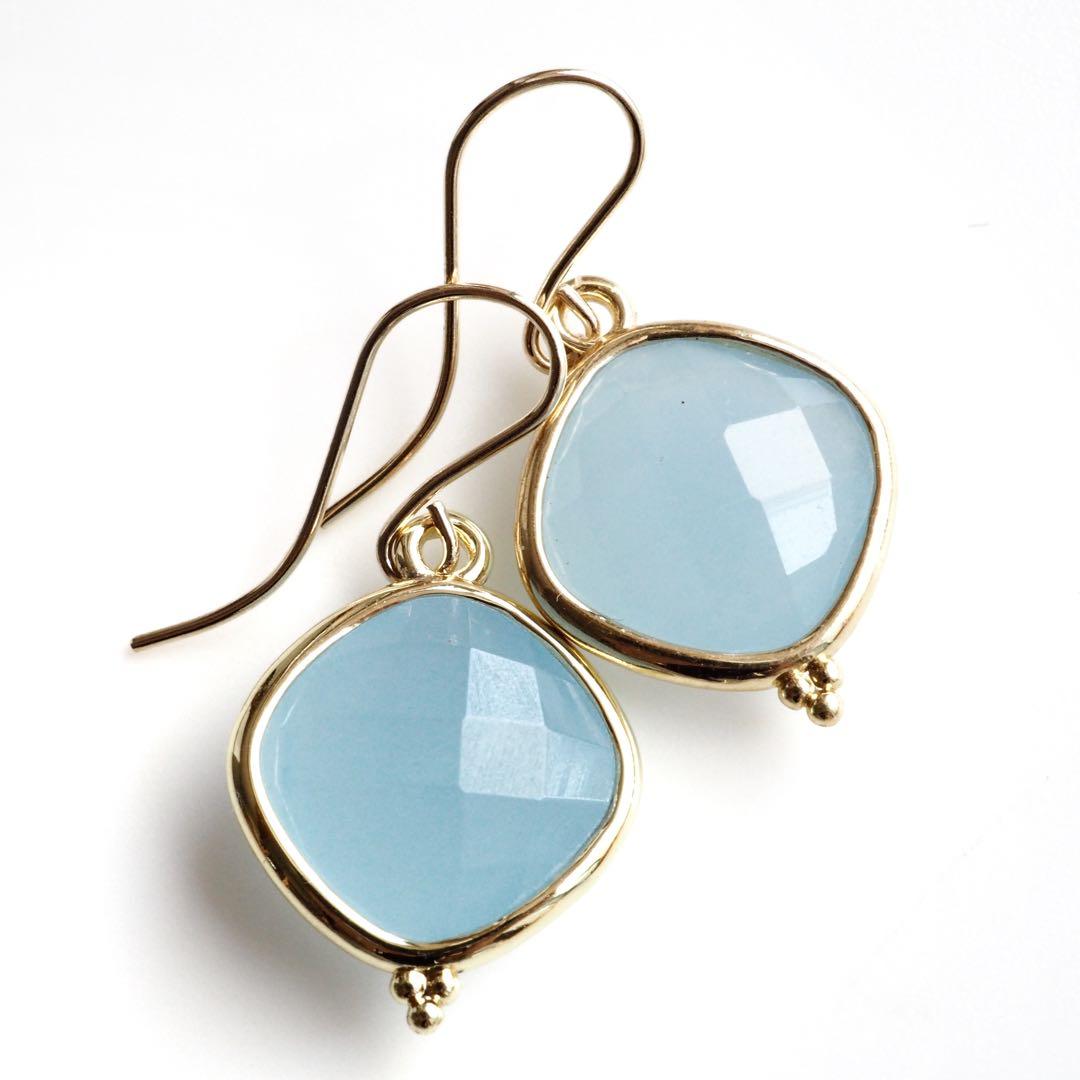 【ほぅ】宝石質カーネリアンのバタフライイヤリング