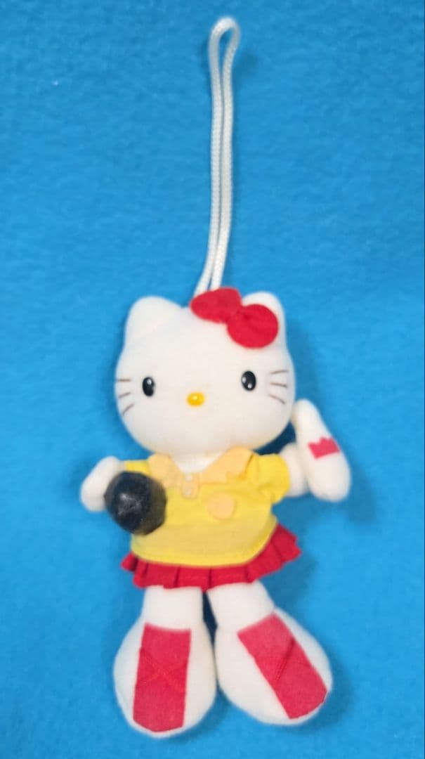 激レア☆ハローキティ☆あしなが・ボーリングスタイル☆マスコット☆2001