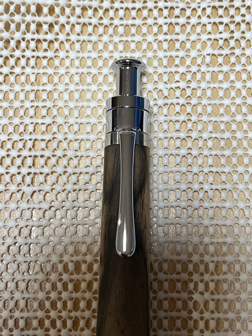 【美品】工房楔 黒柿 ルーチェペン 新型クリップ