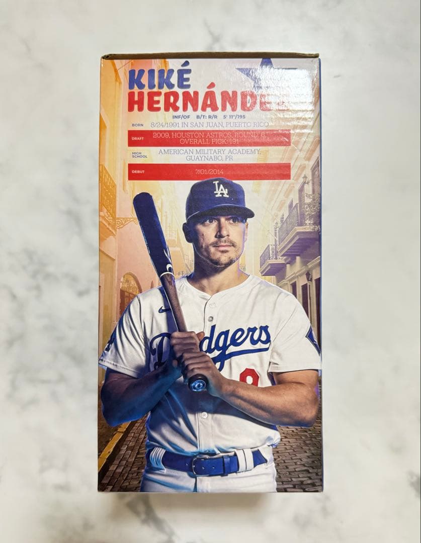 新品 希少 ドジャース キケヘルナンデス 2024年球場配布 ボブルヘッド