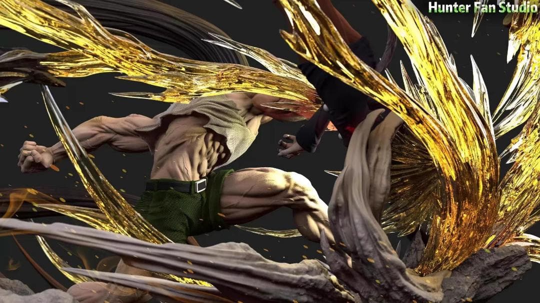 ハンター×ハンター ダークゴンVSネフィルピート 対戦 フィギュア