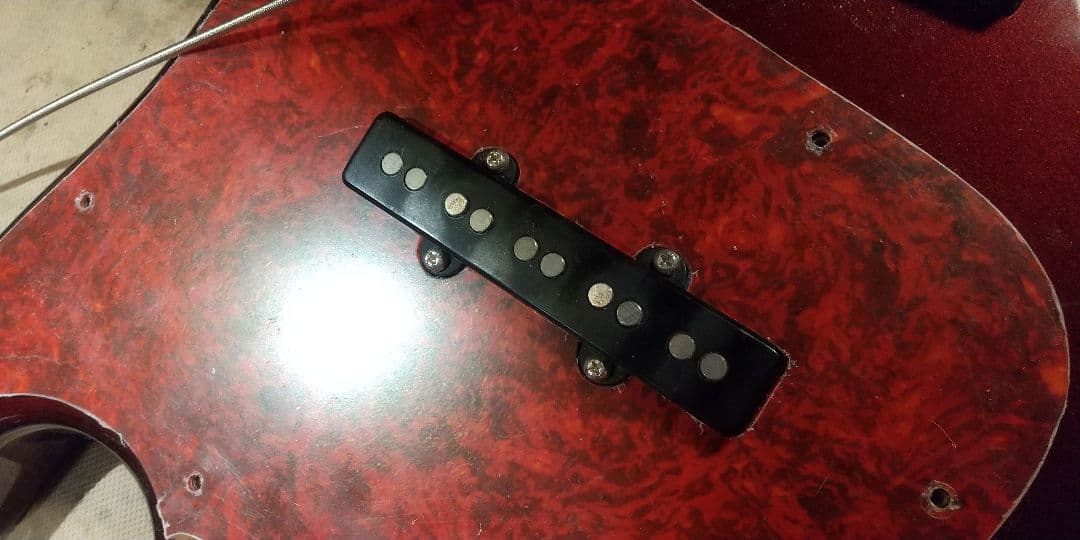 オリジナルピックガード製作  サドウスキー５弦用