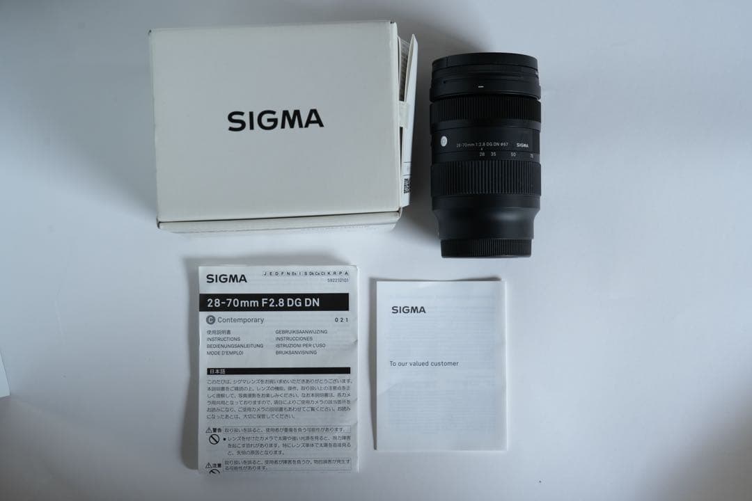 レンズ(単焦点) SIGMA 28-70mm F/2.8 DG DN