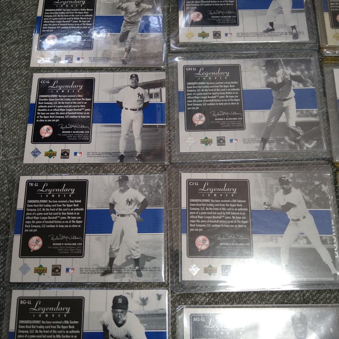 MLB ヤンキースレジェンド　バットカード