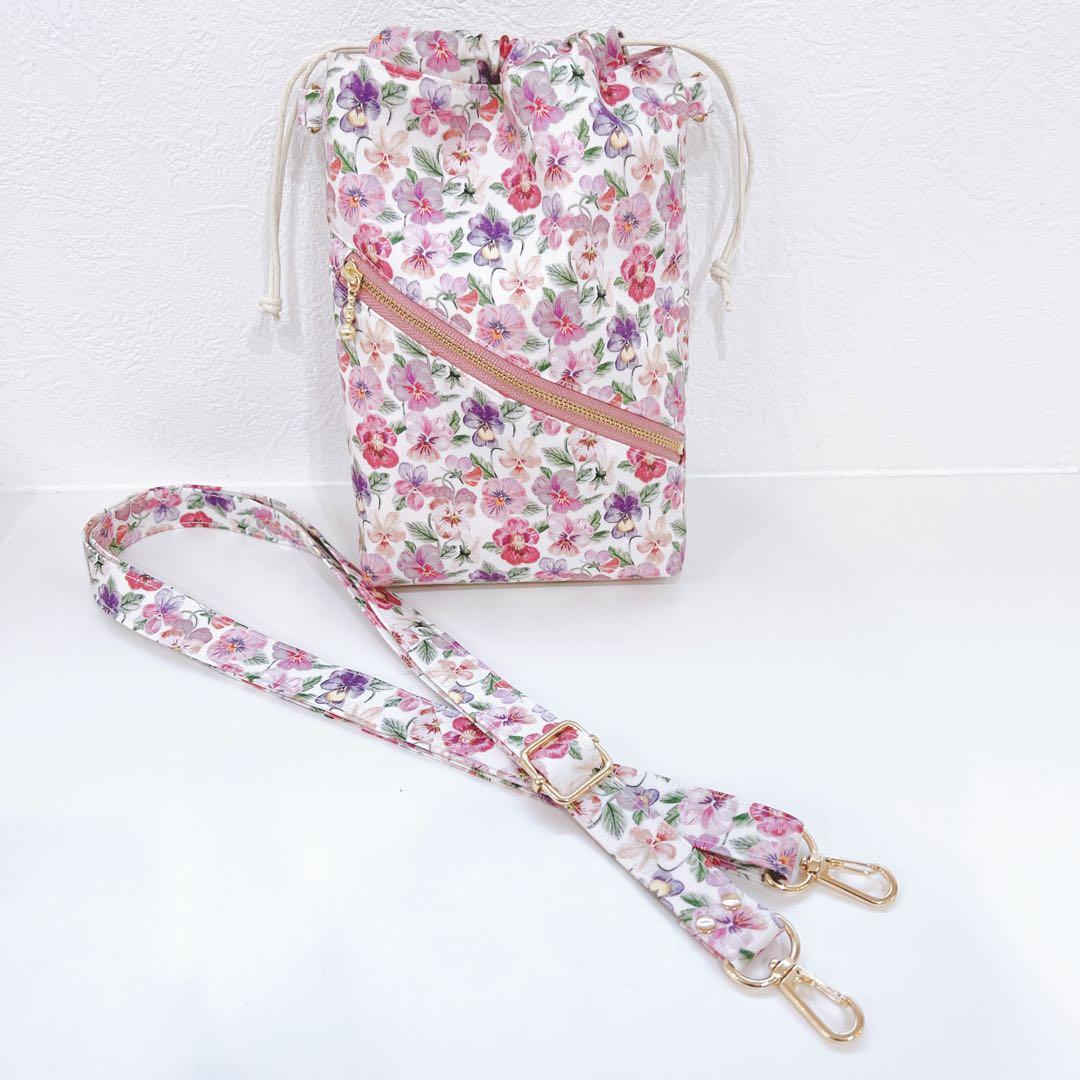 【パックりか❤様お纏め専用ページ】リバティ　シンクオブミー持ち手付きポーチ