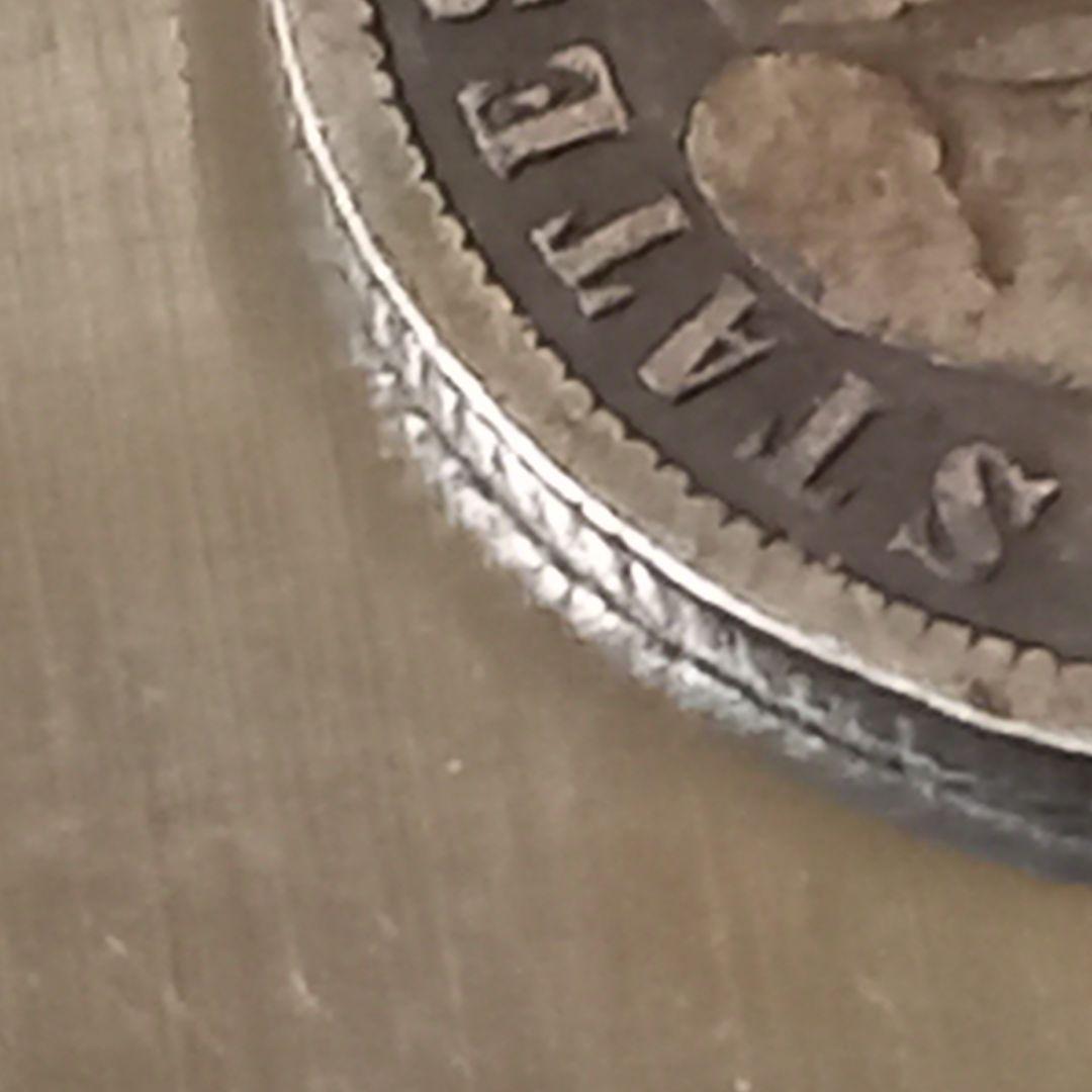 レア 銀貨 1914年 アメリカ 1ダイム バーバー ミントD