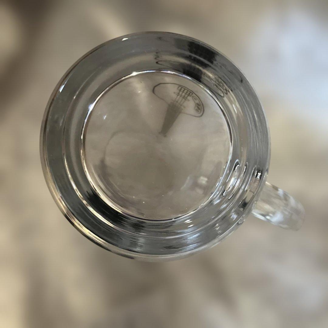 矢沢永吉　ビールジョッキ　ビワベース　フデ1 ロゴ3