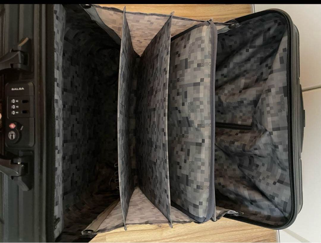 けい リモワ サルサ ビジネストロリー ブラック 27L