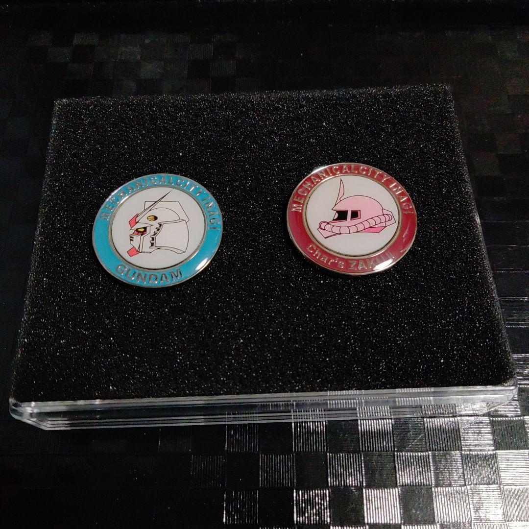 機動戦士ガンダム　大河原邦男　直筆サイン入りピンバッジセット　限定　レア　非売品