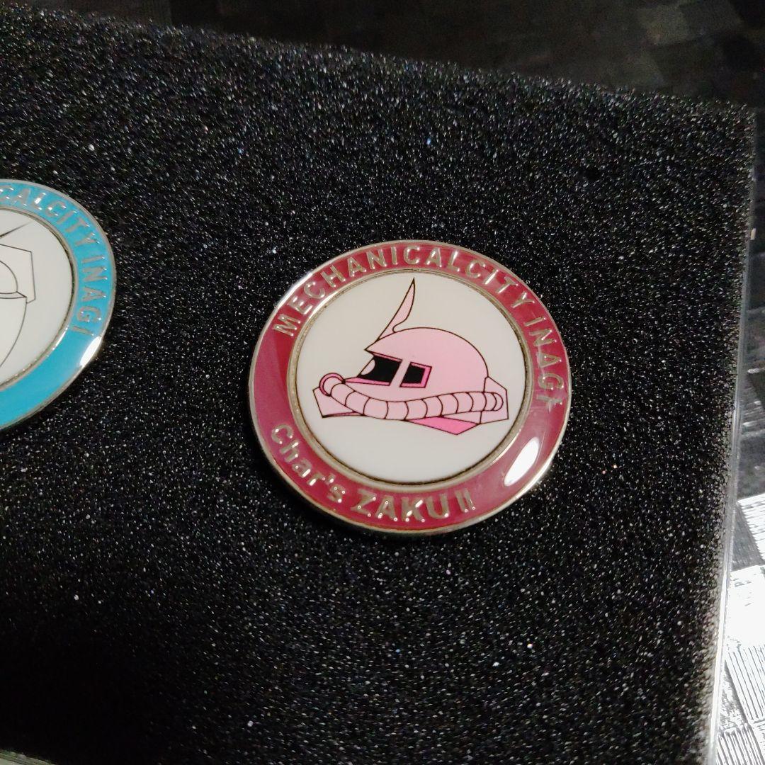 機動戦士ガンダム　大河原邦男　直筆サイン入りピンバッジセット　限定　レア　非売品