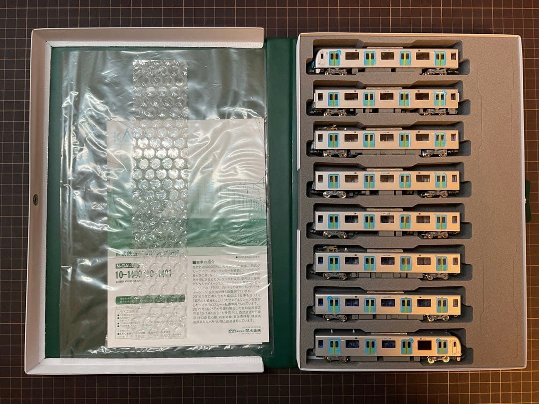 KATO 10-1400・1401 西武鉄道40000系 基本4+増結4両セット