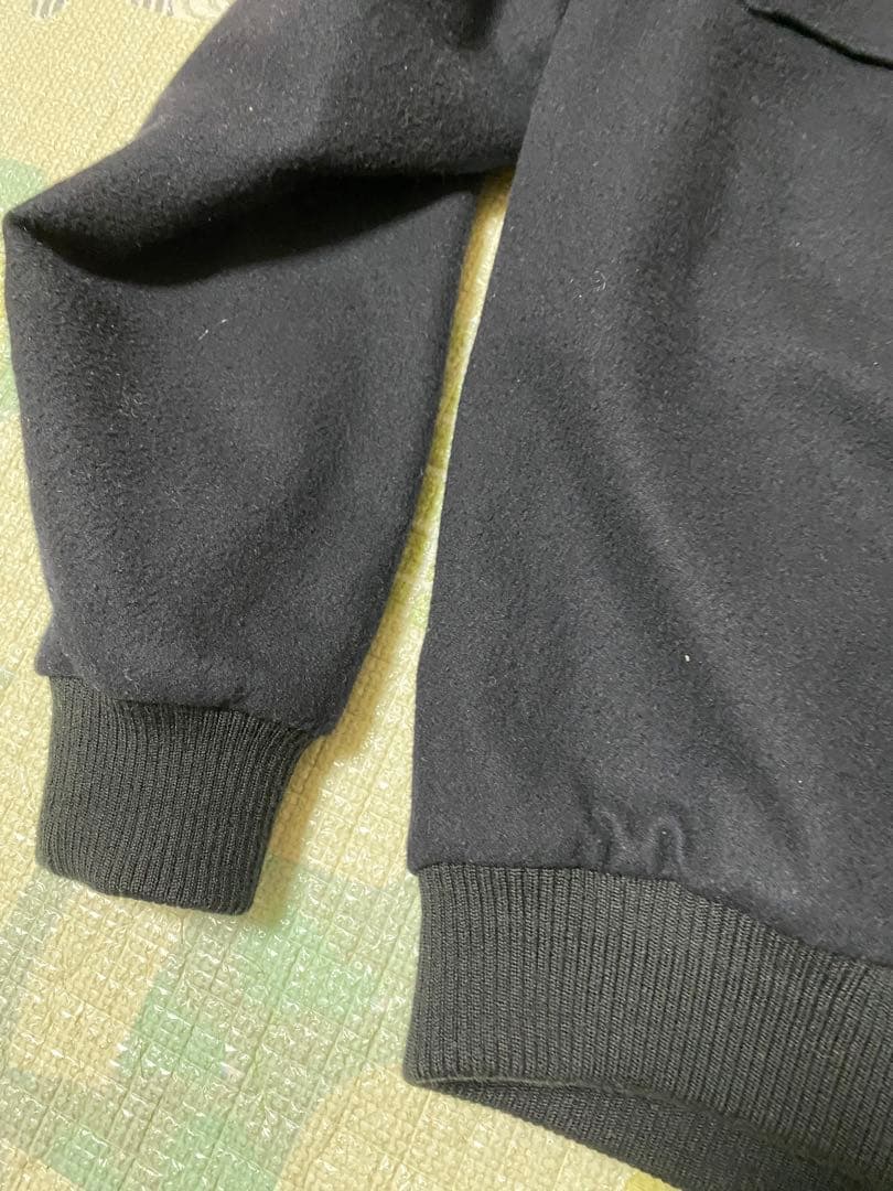 M'GREGOR マクレガー　ダークネイビー ウールハリントンジャケット