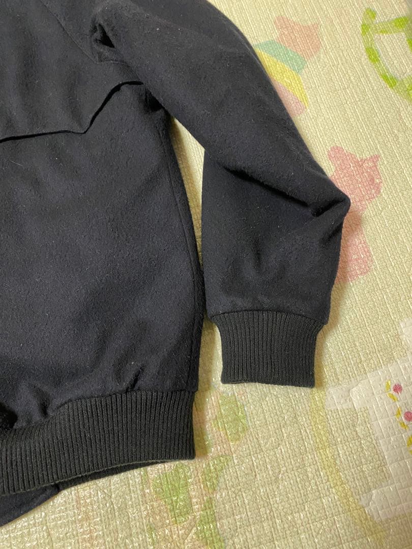 M'GREGOR マクレガー　ダークネイビー ウールハリントンジャケット