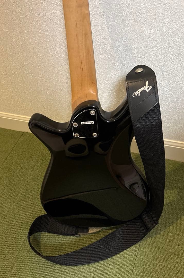 BUSKER'S エレキギターフェンダーのストラップ➕ソフトケース➕替えの弦